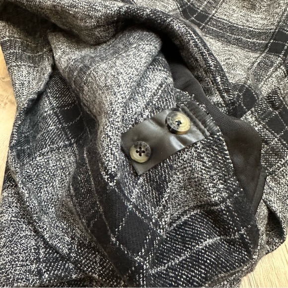 NWT Colorado Clothing Black and Gray Plaid Flannel Shirt - Picture 8 of 9